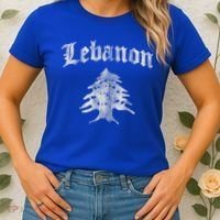 Lebanese Flag Of Lebanon Souvenir Women's T-Shirt thumb 2