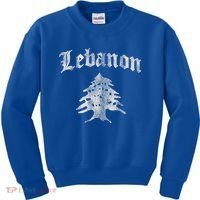Lebanese Flag Of Lebanon Souvenir Kids Sweatshirt thumb 0