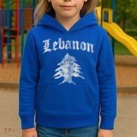 Lebanese Flag Of Lebanon Souvenir Kids Hoodie thumb 3