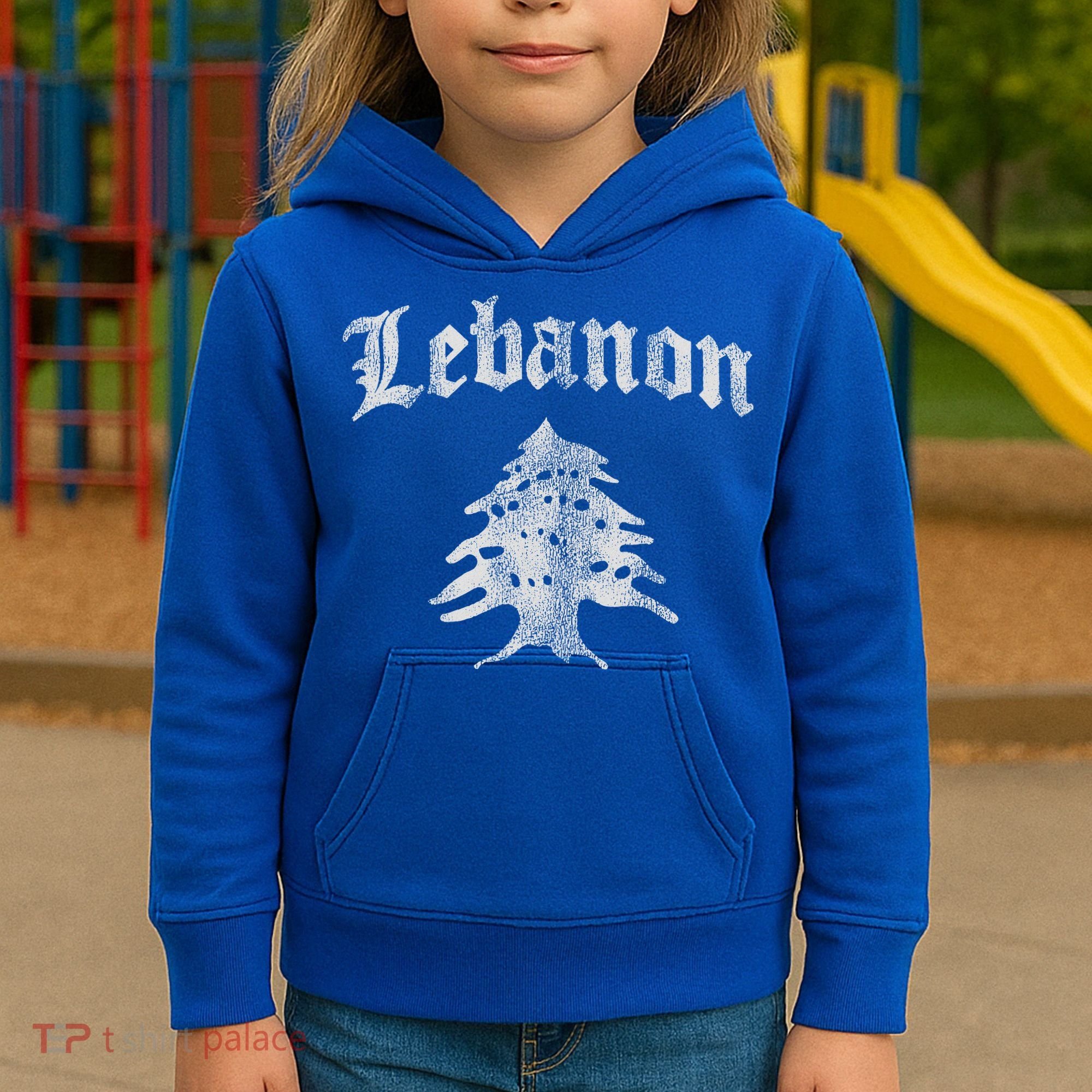 Lebanese Flag Of Lebanon Souvenir Kids Hoodie