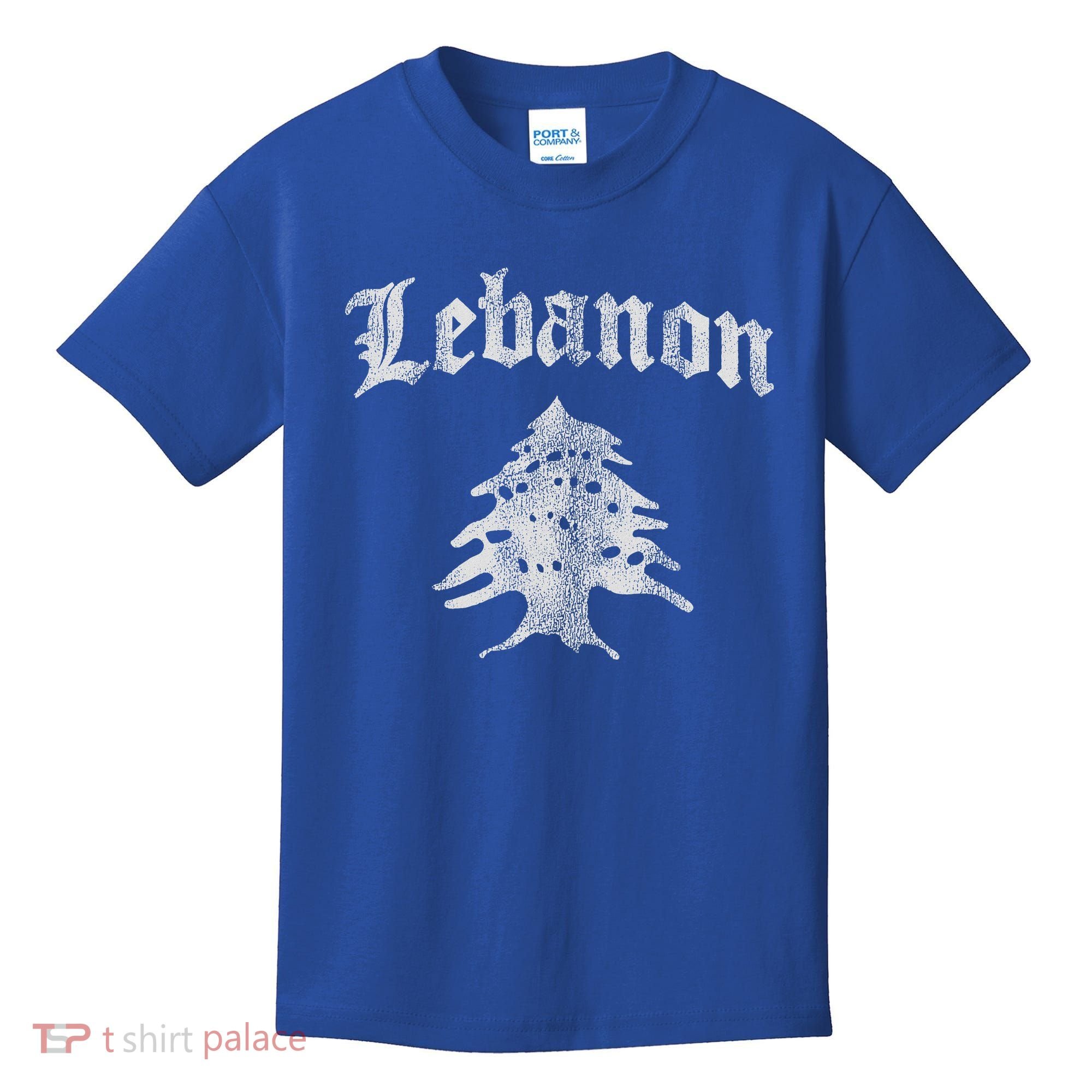 Lebanese Flag Of Lebanon Souvenir Kids T-Shirt