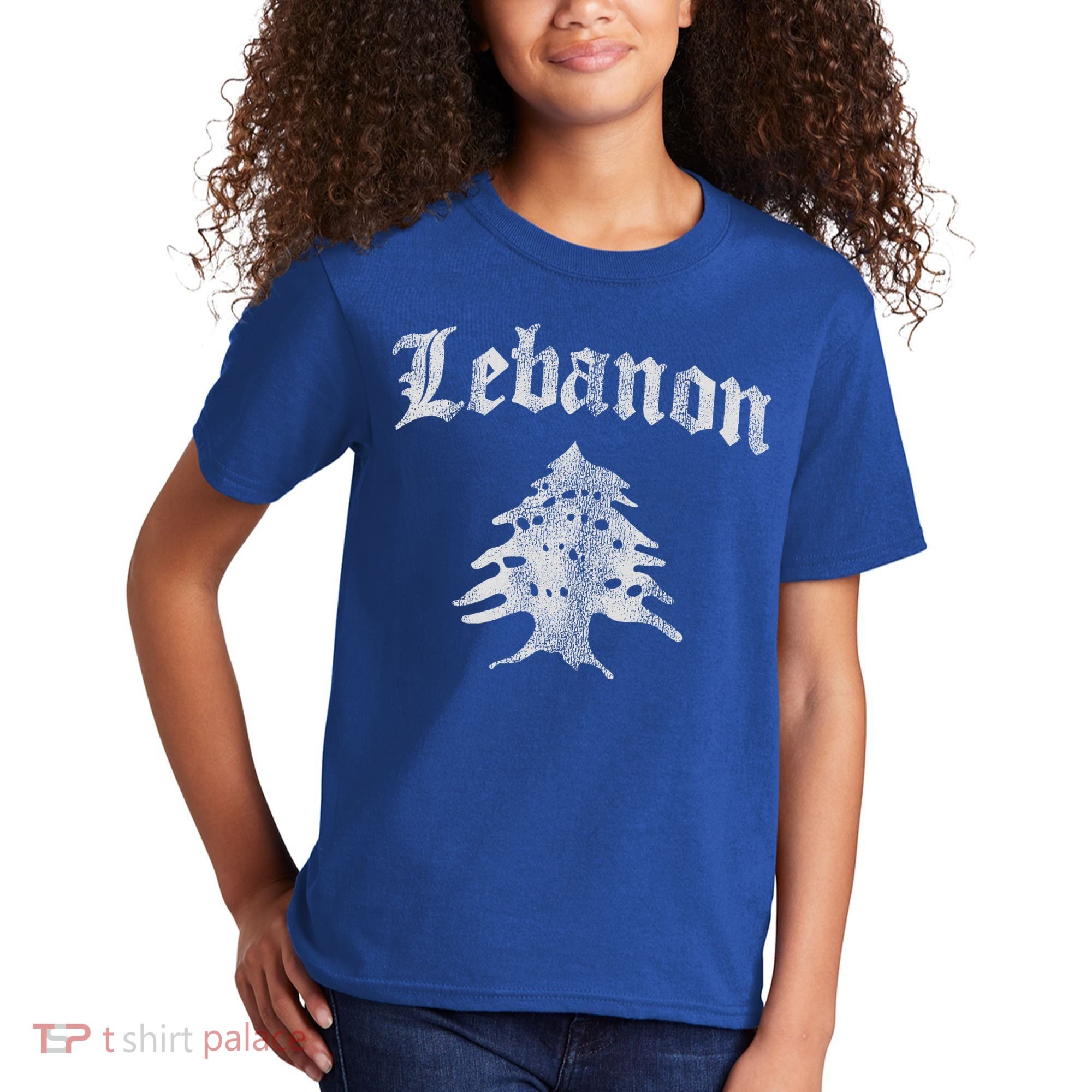 Lebanese Flag Of Lebanon Souvenir Kids T-Shirt