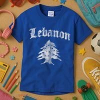 Lebanese Flag Of Lebanon Souvenir Kids T-Shirt thumb 3