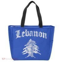 Lebanese Flag Of Lebanon Souvenir Tote Bag thumb 0