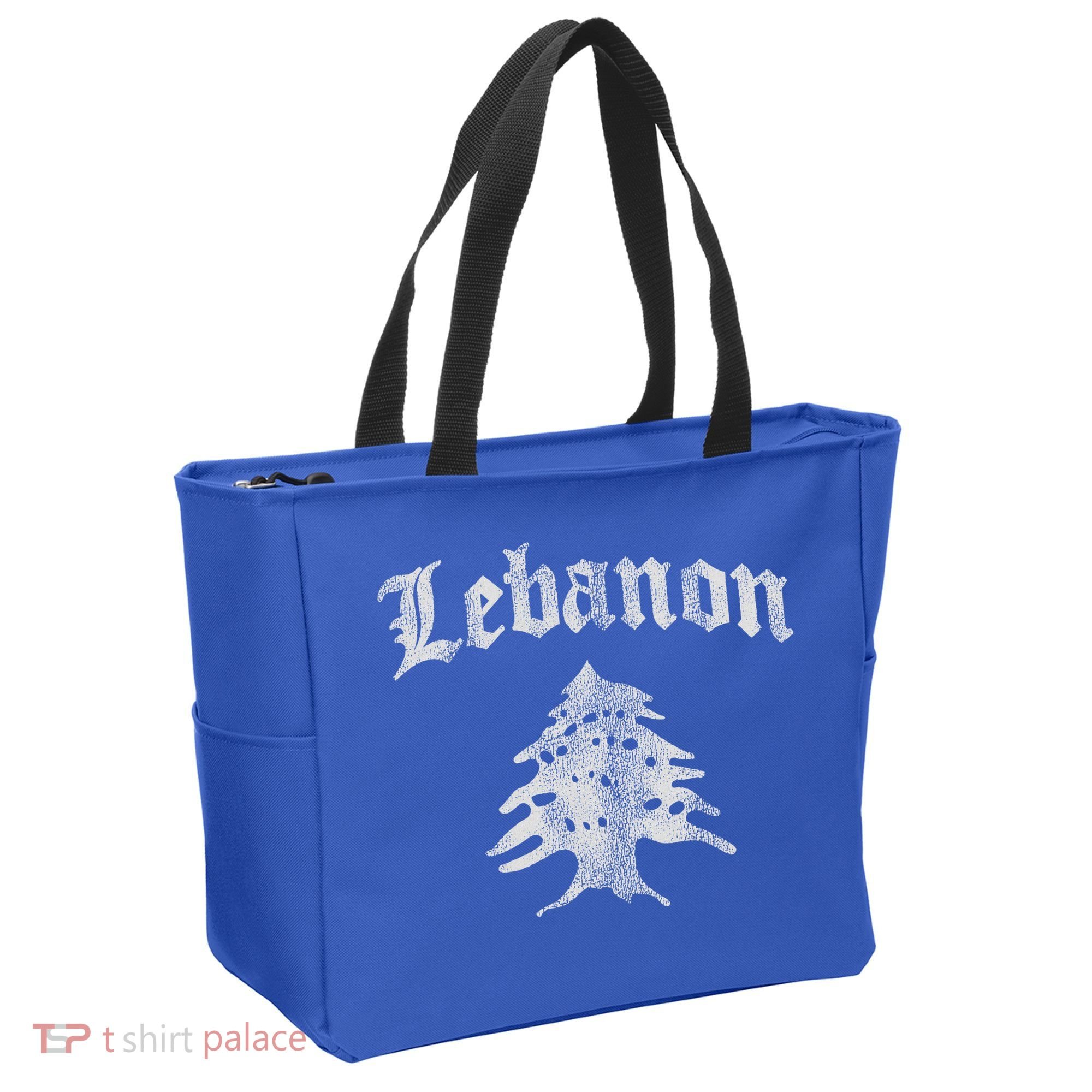Lebanese Flag Of Lebanon Souvenir Tote Bag