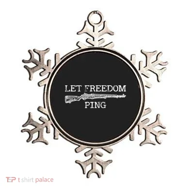 Let Freedom Ping Ornament
