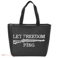 Let Freedom Ping Tote Bag thumb 0