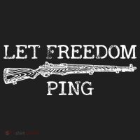 Let Freedom Ping Quote Beanie thumb 2