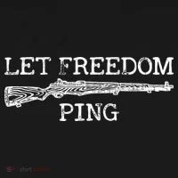 Let Freedom Ping Quote Women's Hoodie thumb 2