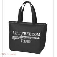Let Freedom Ping Quote Tote Bag thumb 3