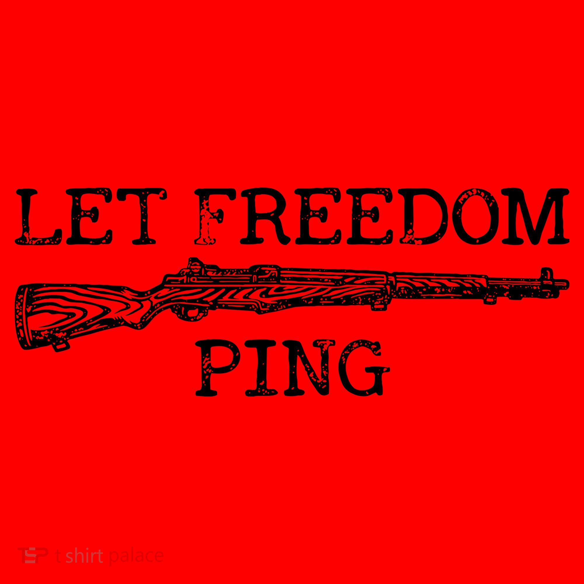 Let Freedom Ping Quote Santa Hat