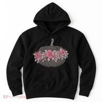 Lovely Flowered Pumpkin Hoodie thumb 0