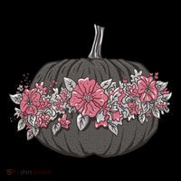 Lovely Flowered Pumpkin Sweatshirt thumb 3