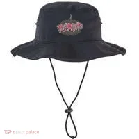 Lovely Flowered Pumpkin Bucket Hat thumb 0