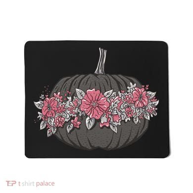 Lovely Flowered Pumpkin Mousepad