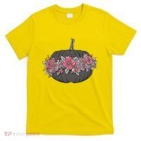 Lovely Flowered Pumpkin T-Shirt thumb 0