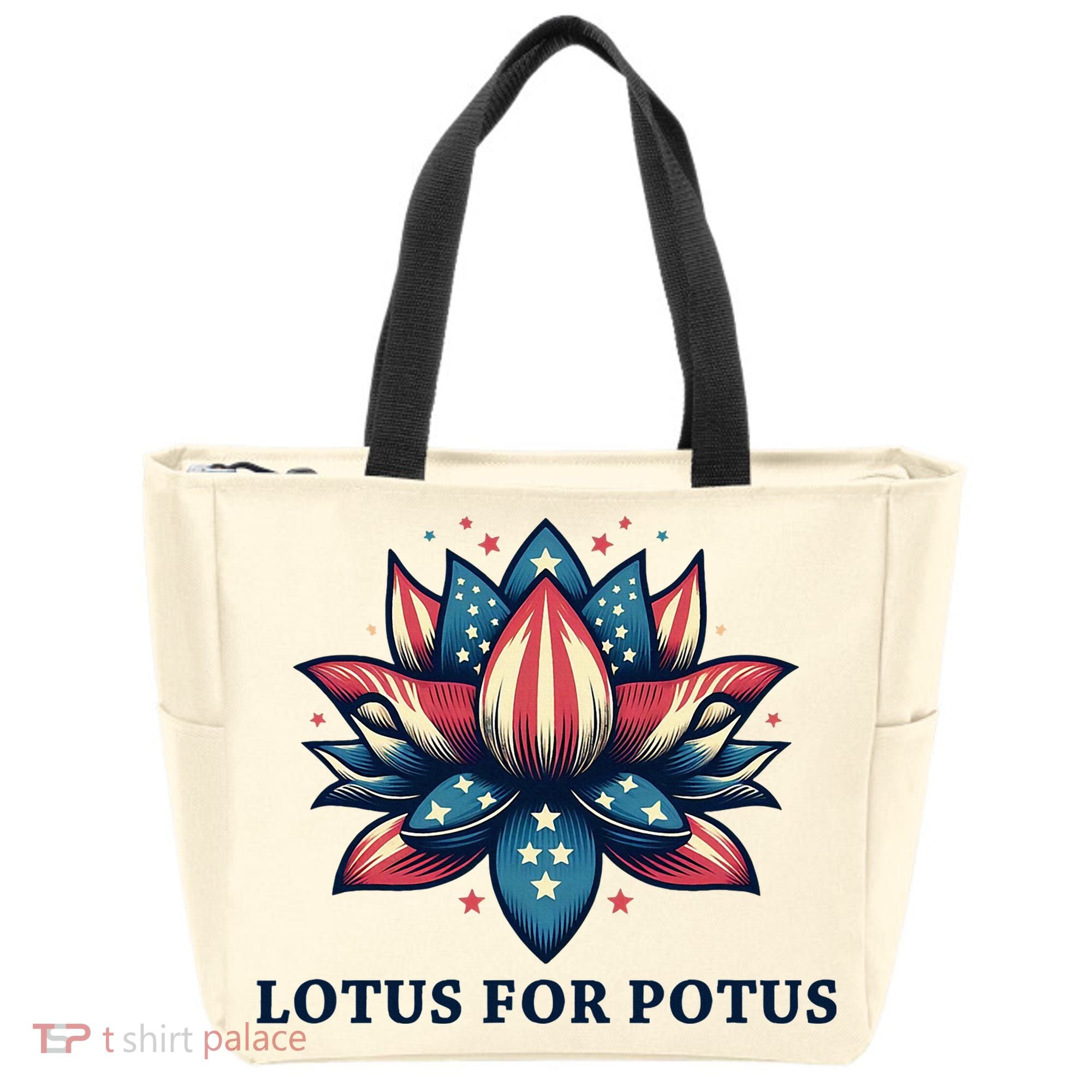 Lotus For Potus Usa Election Tote Bag