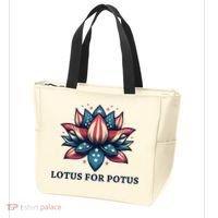 Lotus For Potus Usa Election Tote Bag thumb 3