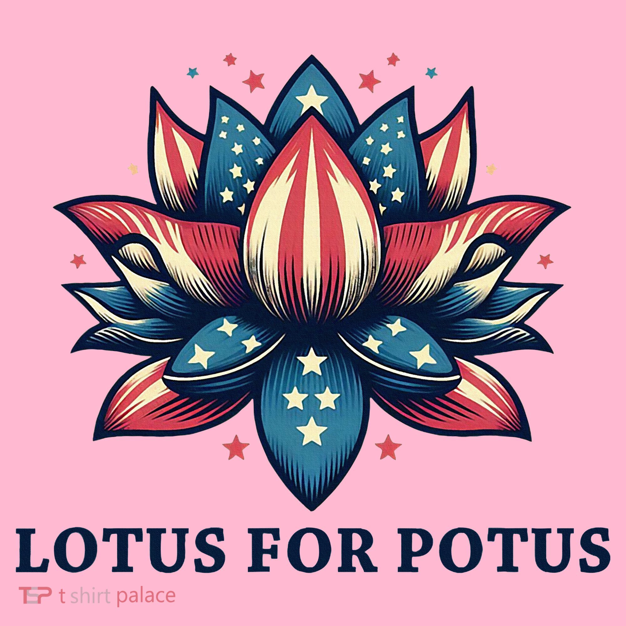 Lotus For Potus Usa Election Coaster