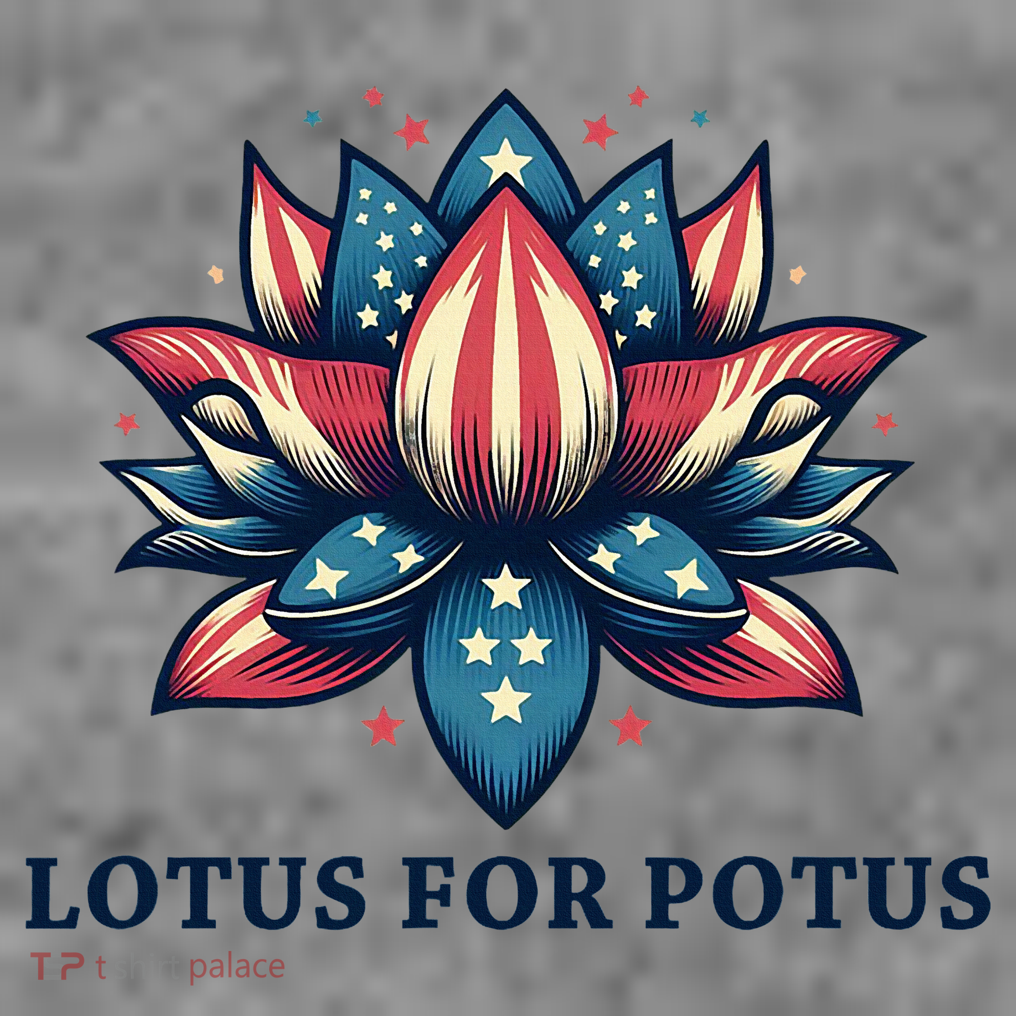 Lotus For Potus Usa Election Toddler Hoodie