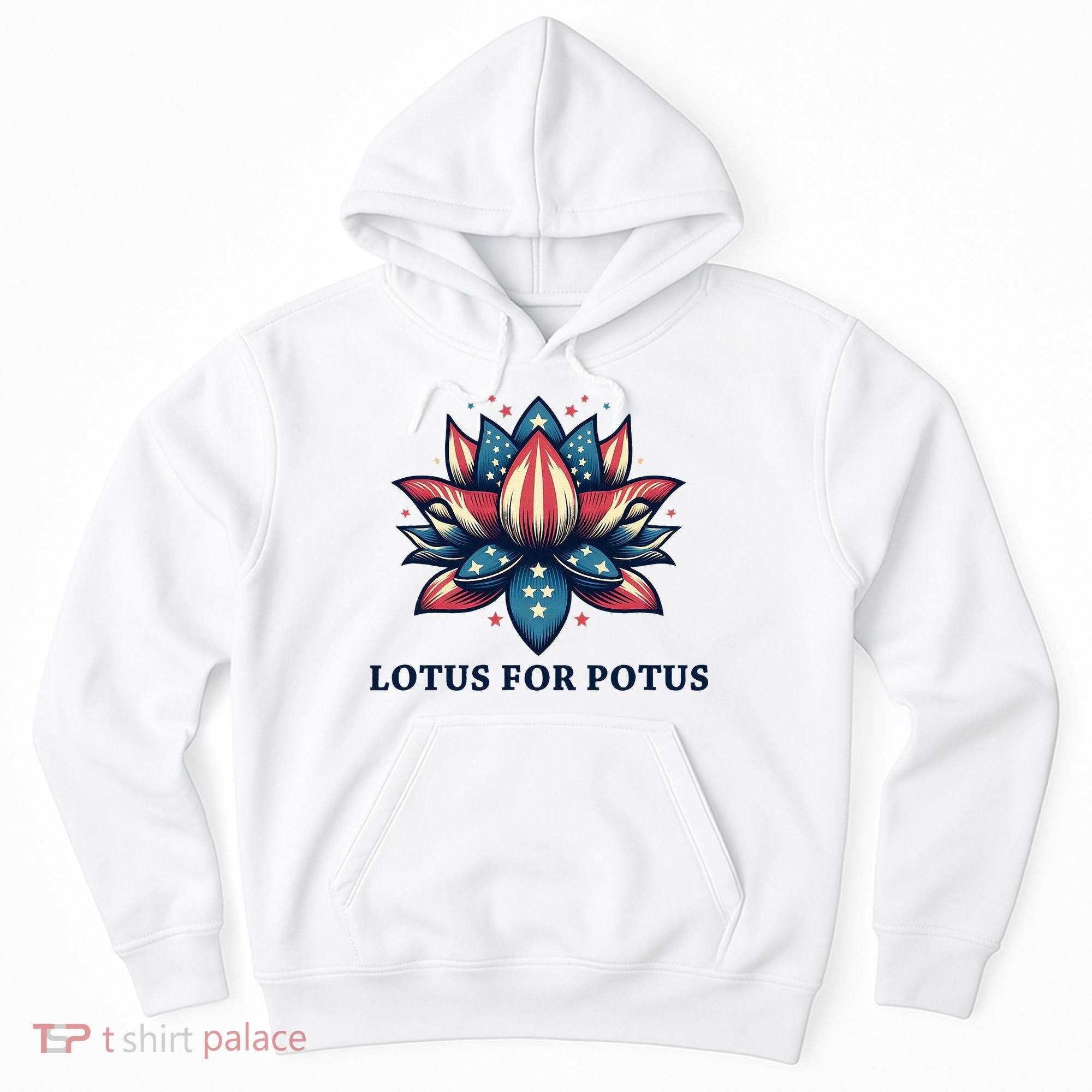Lotus For Potus Usa Election Hoodie