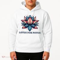 Lotus For Potus Usa Election Hoodie thumb 2