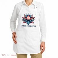 Lotus For Potus Usa Election Apron thumb 2