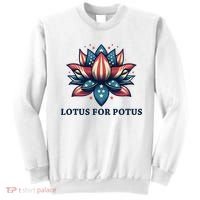 Lotus For Potus Usa Election Sweatshirt thumb 0