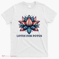 Lotus For Potus Usa Election T-Shirt thumb 0