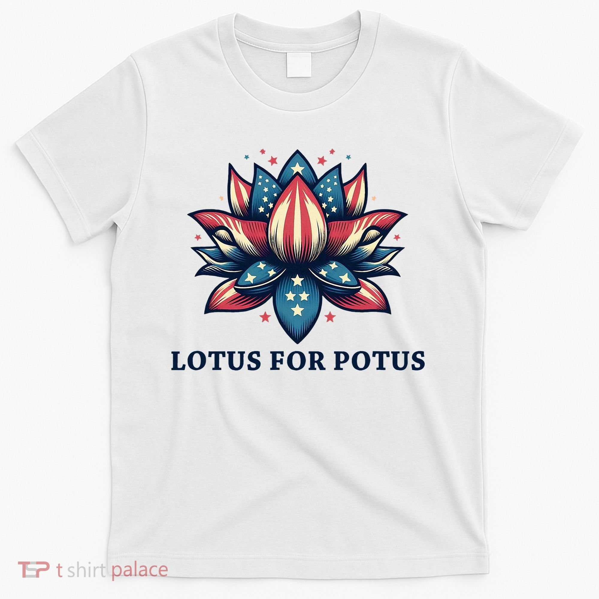 Lotus For Potus Usa Election T-Shirt