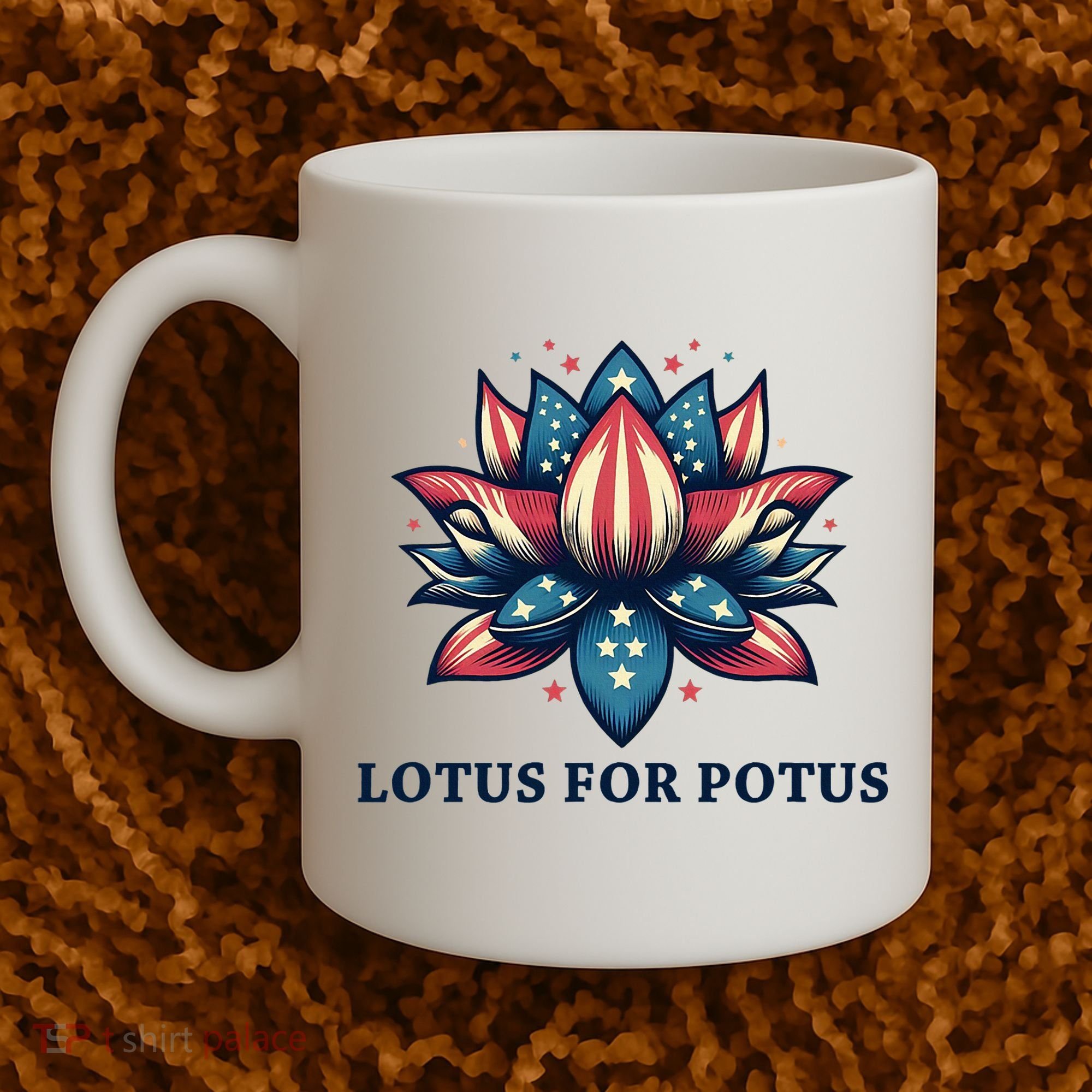 Lotus For Potus Usa Election Coffee Mug