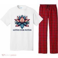 Lotus For Potus Usa Election Pajama Set thumb 0