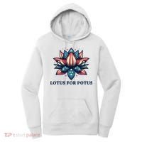 Lotus For Potus Usa Election Women's Hoodie thumb 0