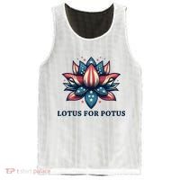 Lotus For Potus Usa Election Mesh Reversible Basketball Jersey Tank thumb 0