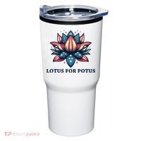Lotus For Potus Usa Election Tumbler thumb 0