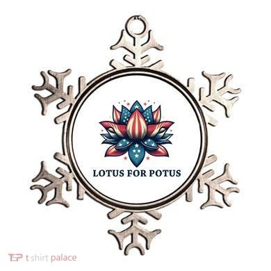 Lotus For Potus Usa Election Ornament