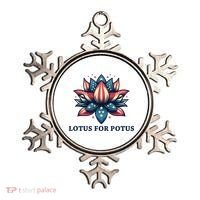 Lotus For Potus Usa Election Ornament thumb 0