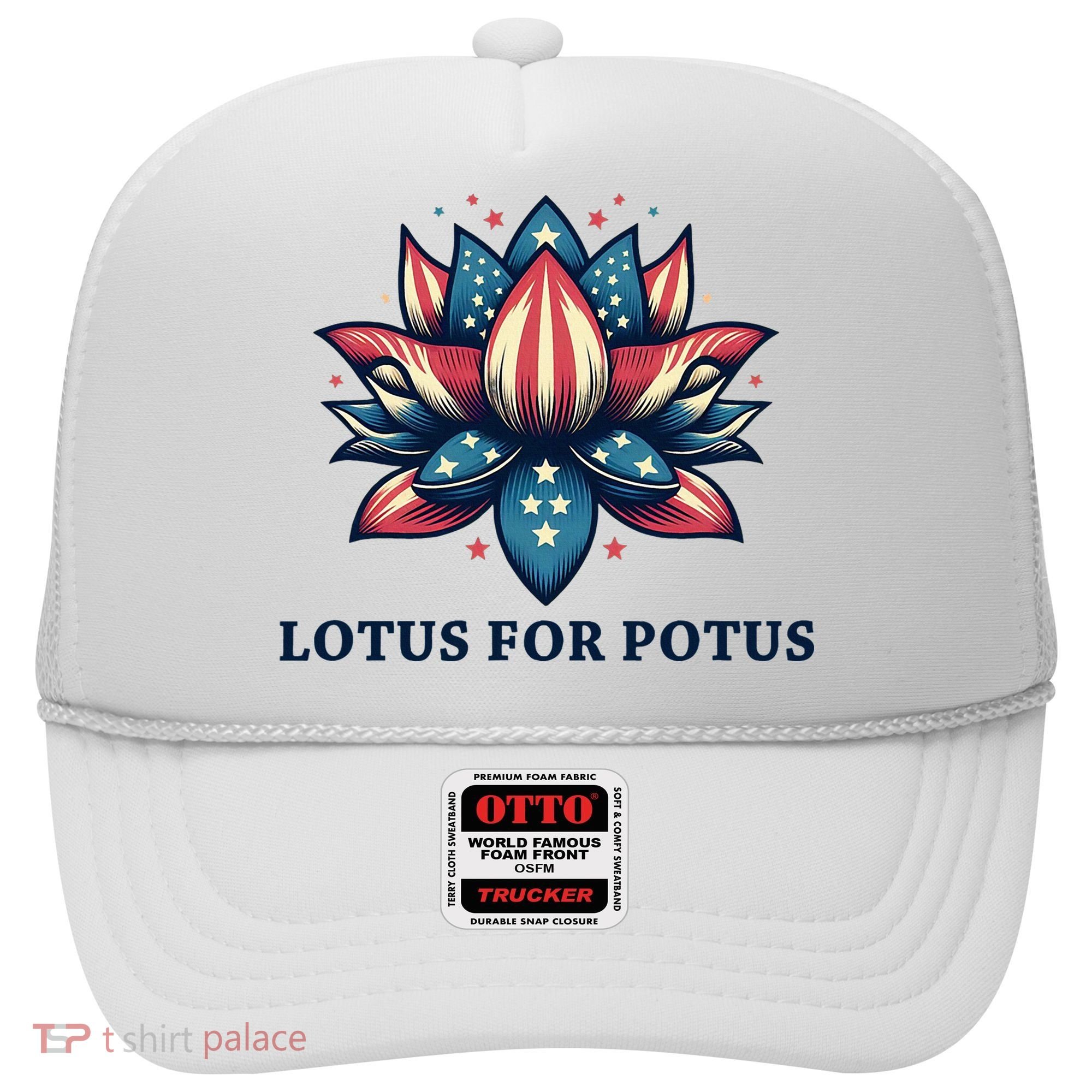 Lotus For Potus Usa Election Hat