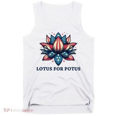 Lotus For Potus Usa Election Tank Top