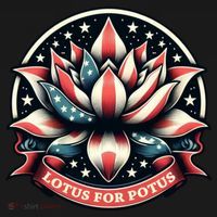 Lotus For Potus Usa Election Sweatshirt thumb 3
