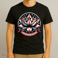 Lotus For Potus Usa Election T-Shirt thumb 3