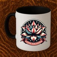 Lotus For Potus Usa Election Coffee Mug thumb 2