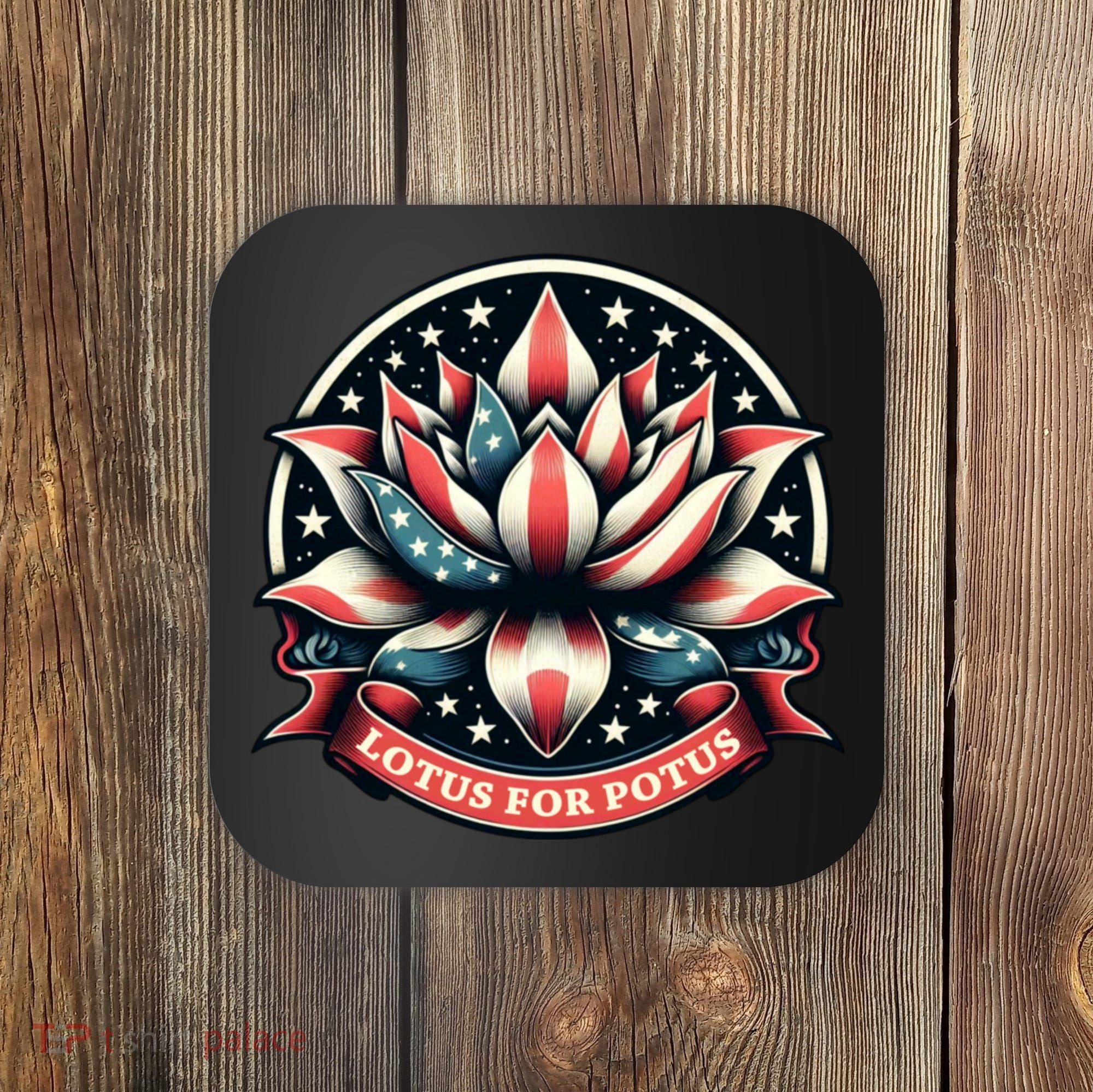 Lotus For Potus Usa Election Coaster