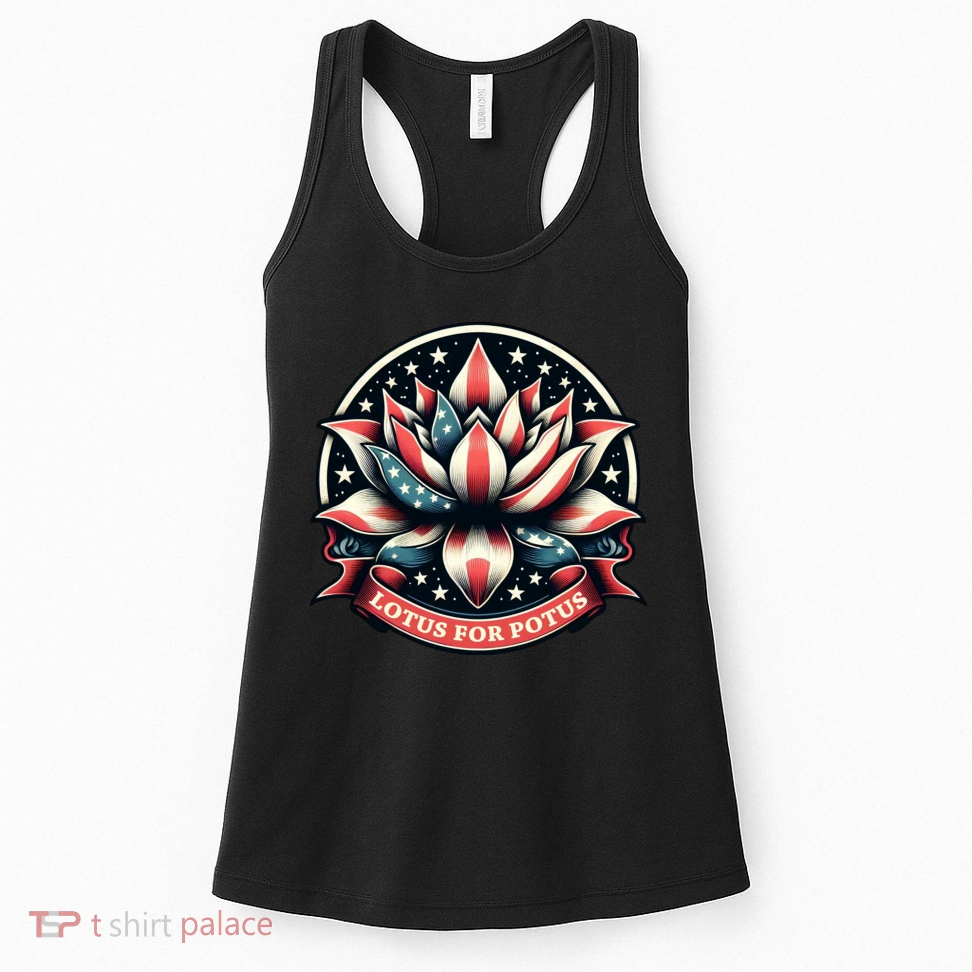 Lotus For Potus Usa Election Women's Tank Top