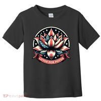 Lotus For Potus Usa Election Toddler T-Shirt thumb 0