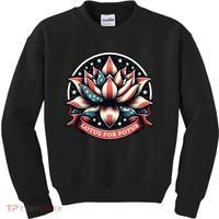 Lotus For Potus Usa Election Kids Sweatshirt thumb 0