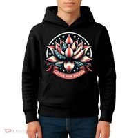 Lotus For Potus Usa Election Kids Hoodie thumb 4