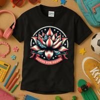 Lotus For Potus Usa Election Kids T-Shirt thumb 3