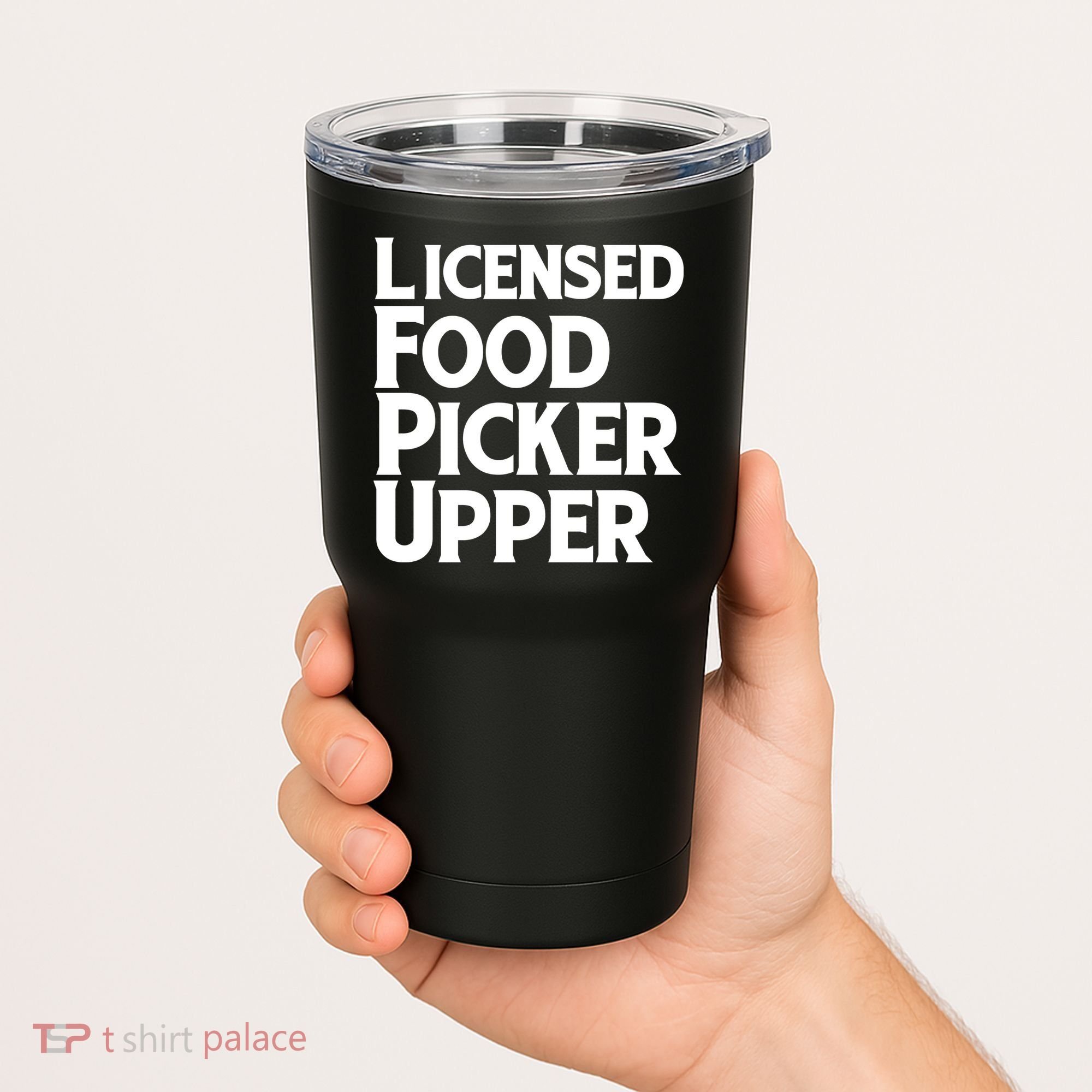 Licensed Food Picker Upper Tumbler