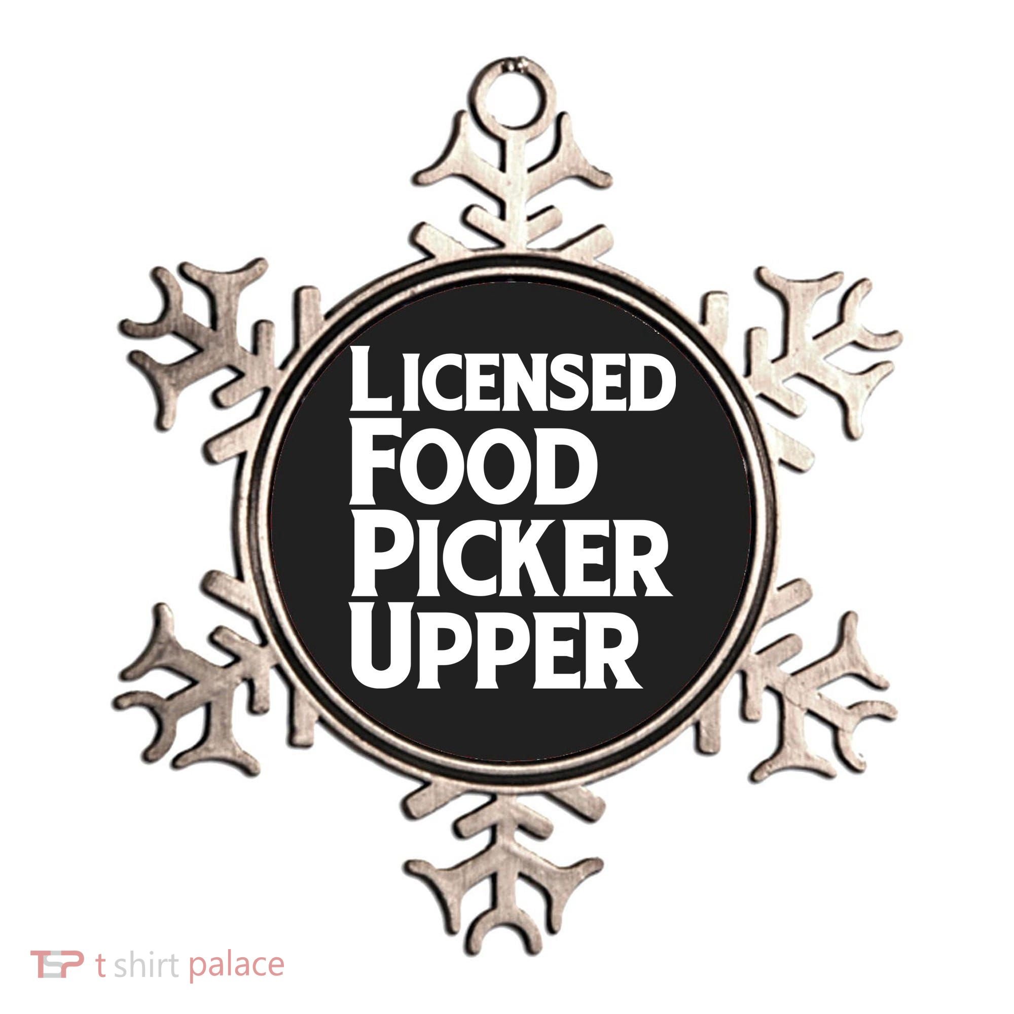 Licensed Food Picker Upper Ornament